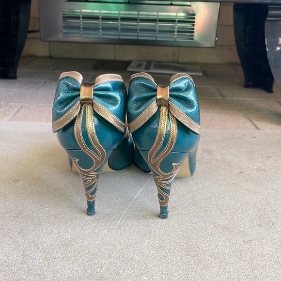 1980s era Proxy heel bow detail sz 6.5 - Picture 2 of 9